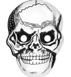 Grøssende Skjelettmaske