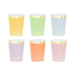 Gullkantet Pappkrus Pastell Mix