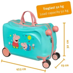 Gurli Gris® Trolleykuffert Med Sæde