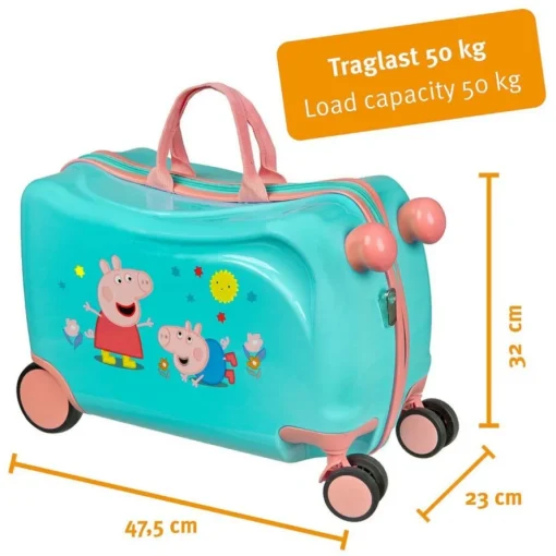 Gurli Gris® Trolleykuffert Med Sæde