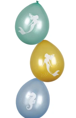 Gylden Havfrue Ballonger