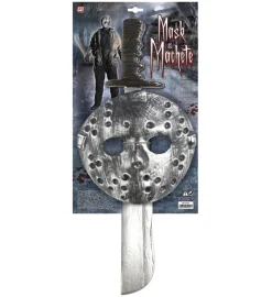 Halloweeen Maske og Machete