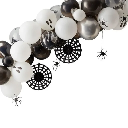 Halloween Ballongbue Svart og Hvit