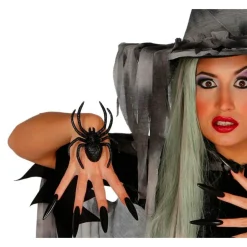 Halloween Edderkopper Svart