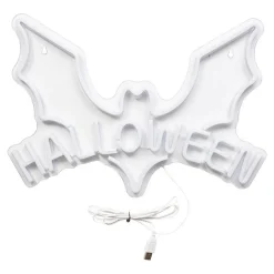Halloween Flaggermus LED Neonskilt