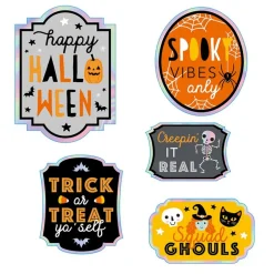 Halloween Flaske Klistremerker