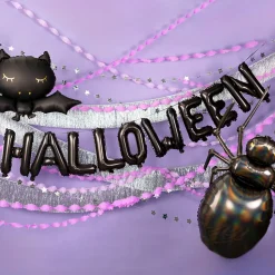Halloween Folieballonger Svart
