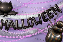Halloween Folieballonger Svart