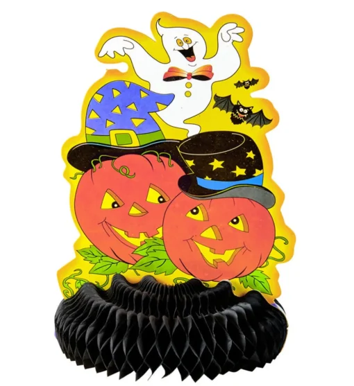 Halloween Honeycomb Bordpynt