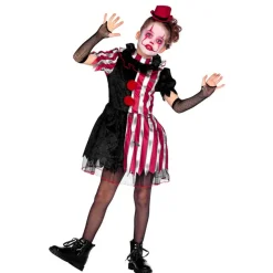 Halloween Klovn Kjole Barnekostyme