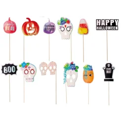 Halloween Photobooth Selfie Props Fotorekvisitter