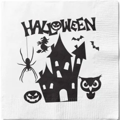 Halloween Servietter Spøkelseshus