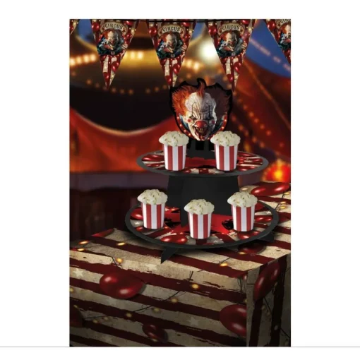 Halloween Sirkus Kakeoppsats