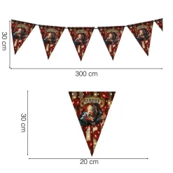 Halloween Sirkus Vimpelbanner