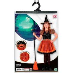 Halloween Stjerneheks Barnekostyme