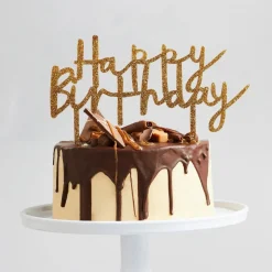 Happy Birthday Akryl Kagetopp Gull