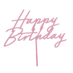 Happy Birthday Akryl Kaketopp Matt Rosa
