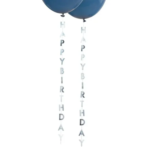 Happy Birthday Ballonghale Sølv