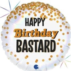 Happy Birthday Bastard Folieballong