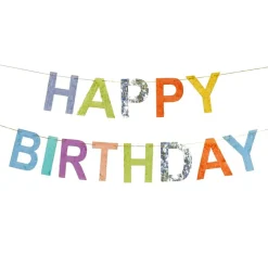 Happy Birthday Bokstavgirlander Multifarget
