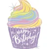 Happy Birthday Cupcake Folieballong