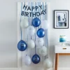 Happy Birthday Dør Festpakke Blå