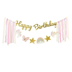 Happy Birthday Enhjørning Girlander