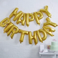 Happy Birthday Folieballonger