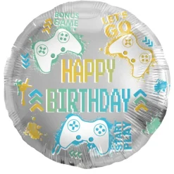Happy Birthday Gaming Folieballong