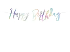 Happy Birthday Girlander Iriserende
