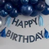 Happy Birthday Hengepynt Blå