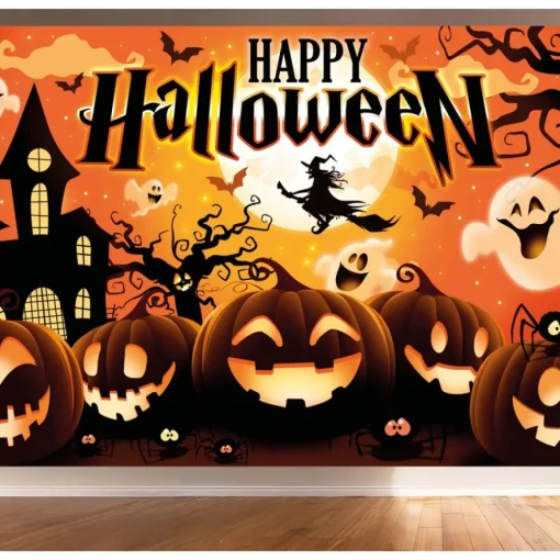 Happy Halloween Backdrop