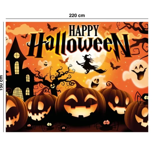 Happy Halloween Backdrop