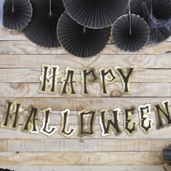 Happy Halloween Bokstavbanner