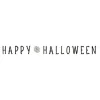 Happy Halloween Bokstavgirlander