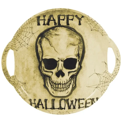 Happy Halloween Hodeskalle Serveringsbrett