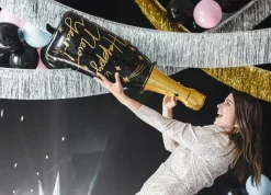 Happy New Year Flaske Folieballong