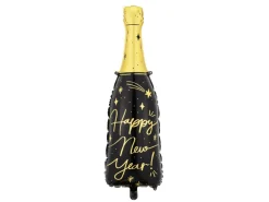 Happy New Year Flaske Folieballong