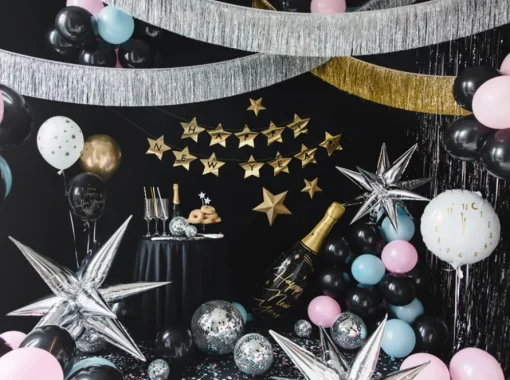 Happy New Year Flaske Folieballong