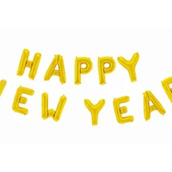 Happy New Year Folieballonger Gull
