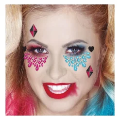 Harley Quinn Ansiktssmykker
