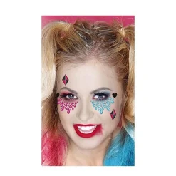 Harley Quinn Ansiktssmykker