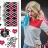 Harley Quinn Engangstatoveringer