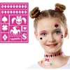 Harley Quinn Sminke Sjablong