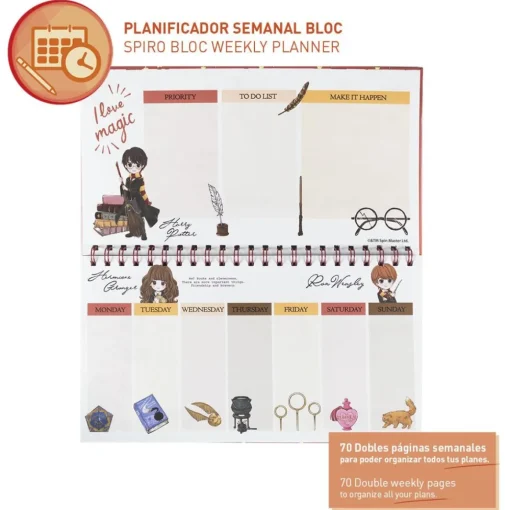 Harry Potter® Chibi Gryffindor Ukeplanlegger