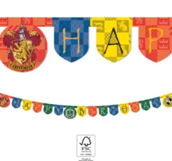 Harry Potter® Happy Birthday Flaggbanner