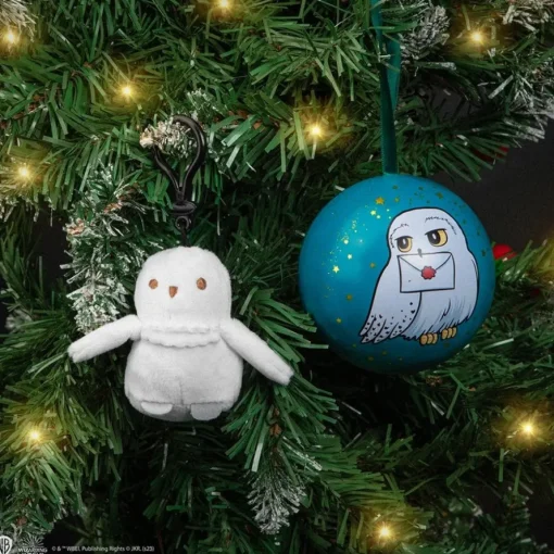 Harry Potter® Hedwig Julekule & Nøkkelring