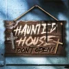 Haunted House Skilt
