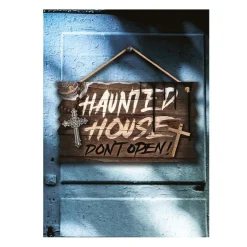 Haunted House Skilt