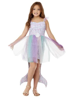 Havfrue Prinsesse Barnekostyme